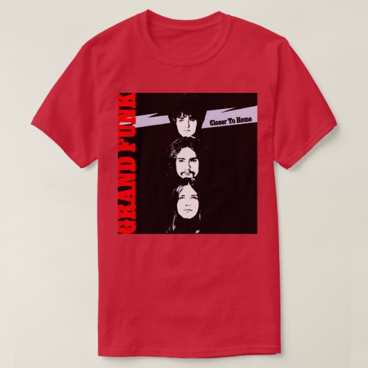 Grand Funk Railroad close to Home T-shirt (Design voorkant)