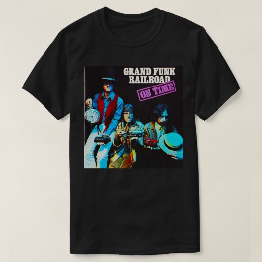 Grand Funk Railroad - On Time. Essential T-Shirt (Design voorkant)