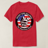 Grand Funk Railroad Weampx27re An American Band T-shirt (Design voorkant)
