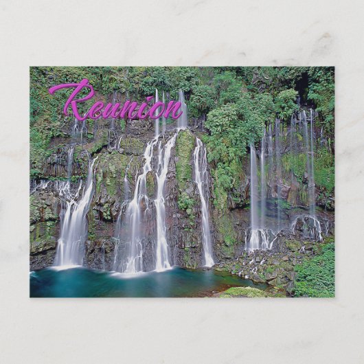 Grand Galet Herfsten, Réunion Briefkaart (Voorkant)