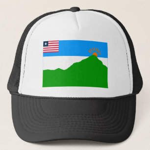 Grand Gedeh County Flag Trucker Pet