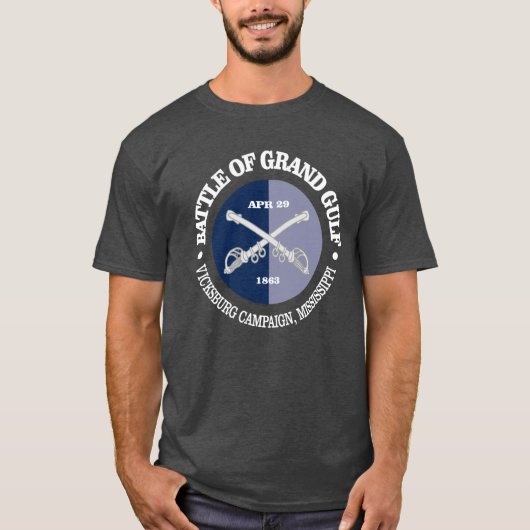 Grand Gulf BG te groot T-shirt (Voorkant)