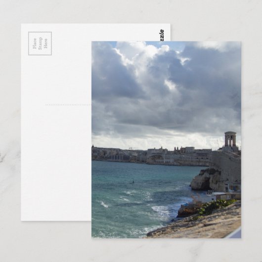Grand Harbour, Valletta Briefkaart (Voorkant / Achterkant)