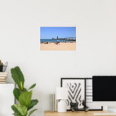 Grand Haven City Beach, Michigan Poster (Thuiskantoor)