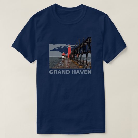 GRAND HAVEN LIGHT T-SHIRT (Design voorkant)