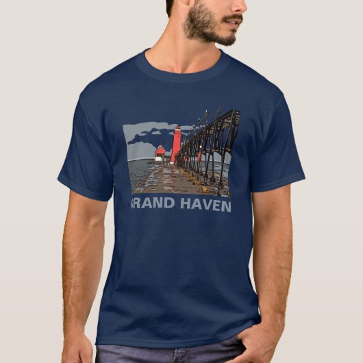 GRAND HAVEN LIGHT T-SHIRT (Voorkant)