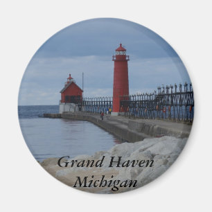 Grand Haven Lighthouders Magneet