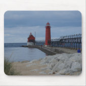 Grand Haven Lighthouders Muismat (Voorkant)