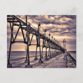 Grand Haven lighthouse and pier, Grand Haven Briefkaart (Voorkant)
