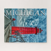 Grand Haven Lighthouse | Michigan Legpuzzel (Horizontaal)
