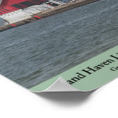 Grand Haven Lighthouse - Michigan Poster (Hoek)