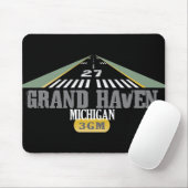 Grand Haven MI - Airport Runway Muismat (Met muis)