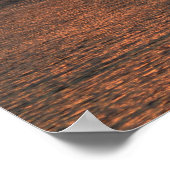 Grand Haven Pier op Sunset Poster (Hoek)