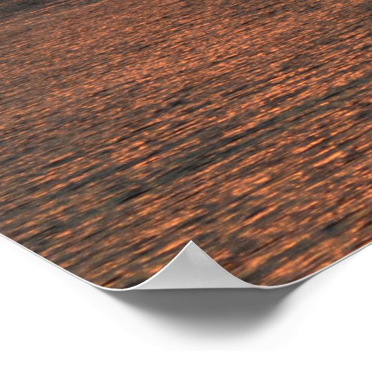 Grand Haven Pier op Sunset Poster (Hoek)