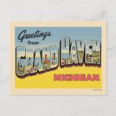  Grand Haven Reizen Briefkaart (Voorkant)