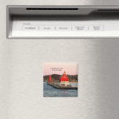 Grand Haven South Pierhead Lights magnet (Insitu (Vaatwasser))