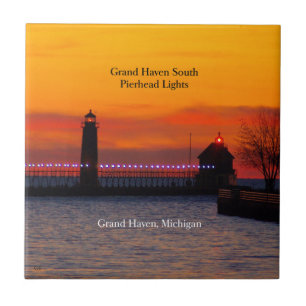 Grand Haven South Pierhead Tegeltje