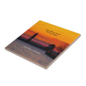 Grand Haven South Pierhead Tegeltje (Zijkant)