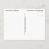 Grand Haven State Park Briefkaart (Achterkant)