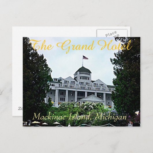 Grand Hotel Briefkaart (Voorkant / Achterkant)