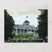 Grand Hotel Briefkaart (Voorkant)