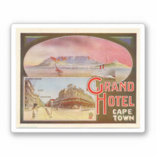 Grand Hotel Cape Town South Africa Sticker