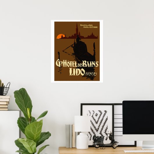 Grand Hotel des Bains Poster (Thuiskantoor)