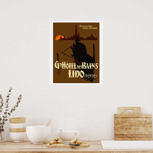 Grand Hotel des Bains Poster (Keuken)