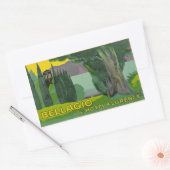 Grand Hotel Florence Rechthoekige Sticker (Envelop)
