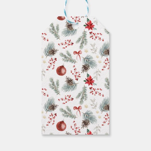 Grand Hotel Kersttrap Cadeaulabel (Achterkant)