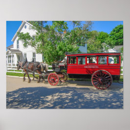 Grand Hotel Koets, Mackinac Island, Michigan Poster