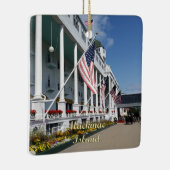Grand Hotel Mackinac Island Keramisch Ornament (Rechts)