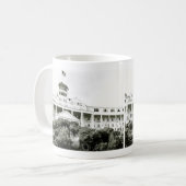 Grand Hotel, Mackinac Island, zwart-wit Koffiemok (Voorkant links)
