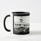 Grand Hotel, Mackinac Island, zwart-wit Mok (Links)
