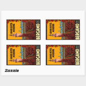 Grand Hotel Modern Berganmo Italië Rechthoekige Sticker (Vel)