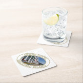 Grand Hotel op Mackinac Island, Michigan Kartonnen Onderzetters (Insitu)