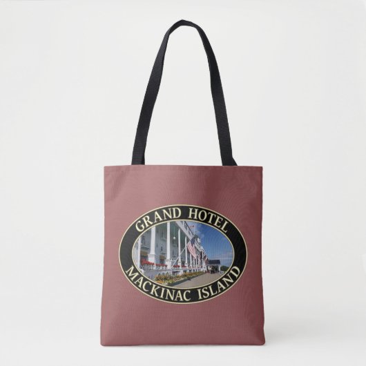 Grand Hotel op Mackinac Island, Michigan Tote Bag (Voorkant)