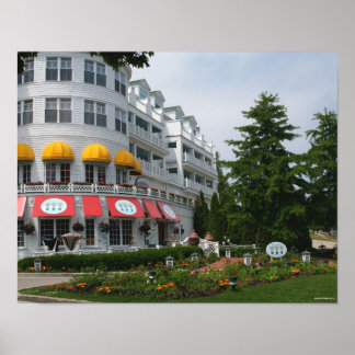 Grand Hotel op Mackinac Poster