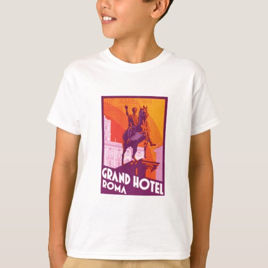 Grand Hotel Roma T-shirt (Voorkant)