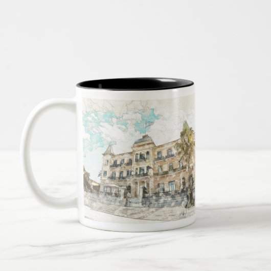 Grand Hotel Spetses Coffee Mok – Poseidonion Grand (Links)