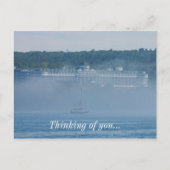 Grand Hotel Through the Fog Briefkaart (Voorkant)