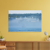 Grand Hotel Through the Fog Canvas Afdruk (Insitu (Woonkamer))
