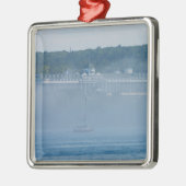 Grand Hotel Through the Fog Metalen Ornament (Links)