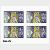 Grand Hotel Veriena Rechthoekige Sticker (Vel)