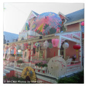 Grand Illumination in Pink - Martha's Vineyard Tegeltje (Voorkant)