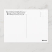 Grand Island East Channel Lighthouse Briefkaart (Achterkant)