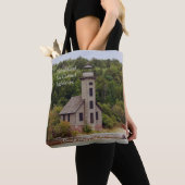 Grand Island East Channel Lighthouse canvas tas (Dichtbij)