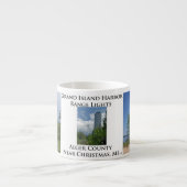 Grand Island Harbour Range Lights espresso mok (Voorkant)