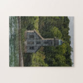 Grand Island Lighthouse Munising Michigan Legpuzzel (Horizontaal)