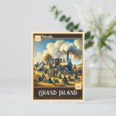 Grand Island, Nebraska |  Briefkaart (Staand voorkant)